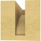 Ekena Millwork 4"W x 8"D x 4"H Wide Rockford Rough Cedar Woodgrain TimberThane Corbel, Primed Tan CORUR04X08X04ROCRCPR - alternate 3